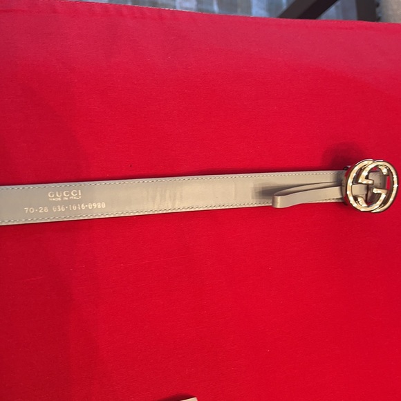 Authentic Pre-loved gucci light blue belt - Picture 6 of 6